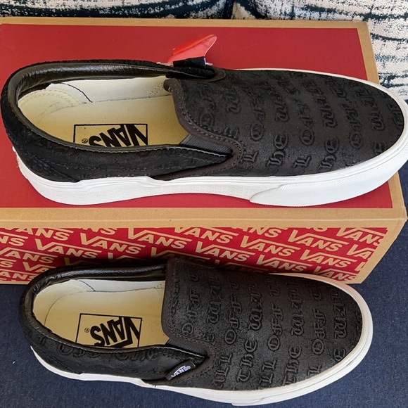 Vans Classic Slip-On Platforms Deboss Otw Black/Black WMNS - Picture 3 of 16